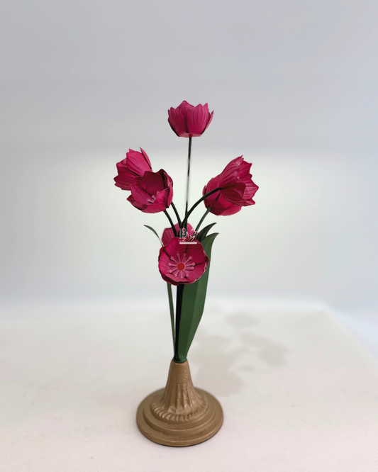 Bouquet Decorativo in Metallo