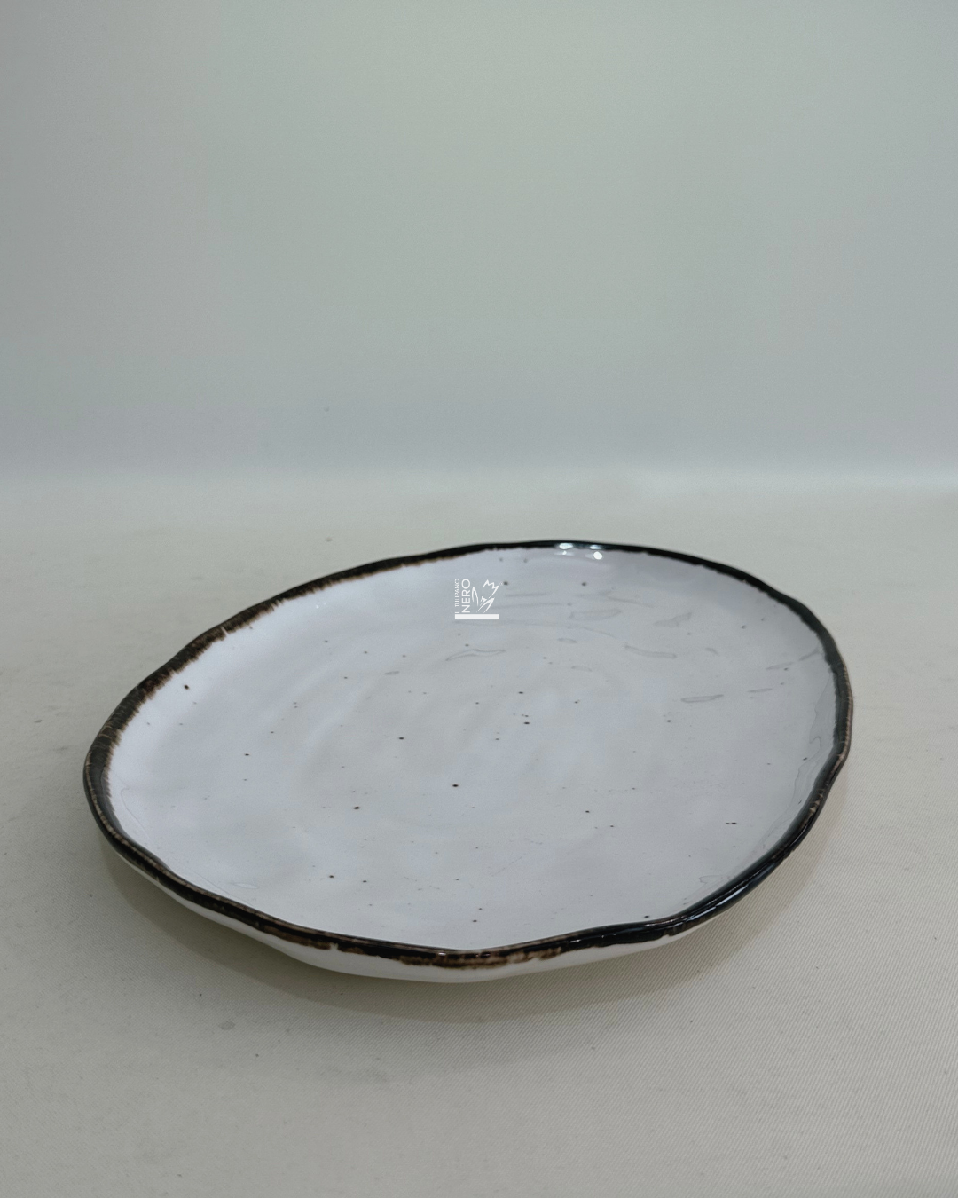 Vassoio Ovale Bianco STONE | HENRIETTE