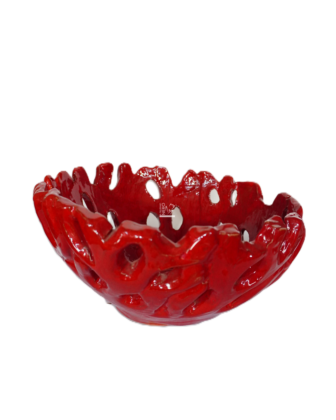 Ciotola Corallo | Ceramiche Artistiche Calabresi