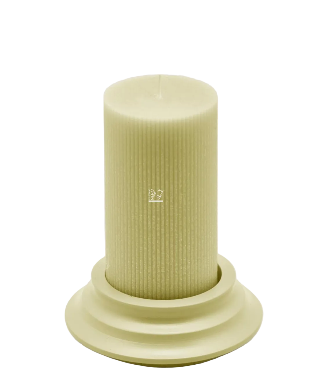 Candela Dorica Light Yellow con Piatto | EDG