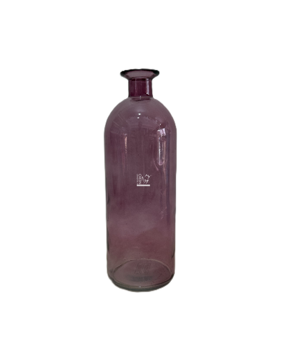 Vaso a Bottiglia in Vetro Viola Grande | EDG - Noleggio