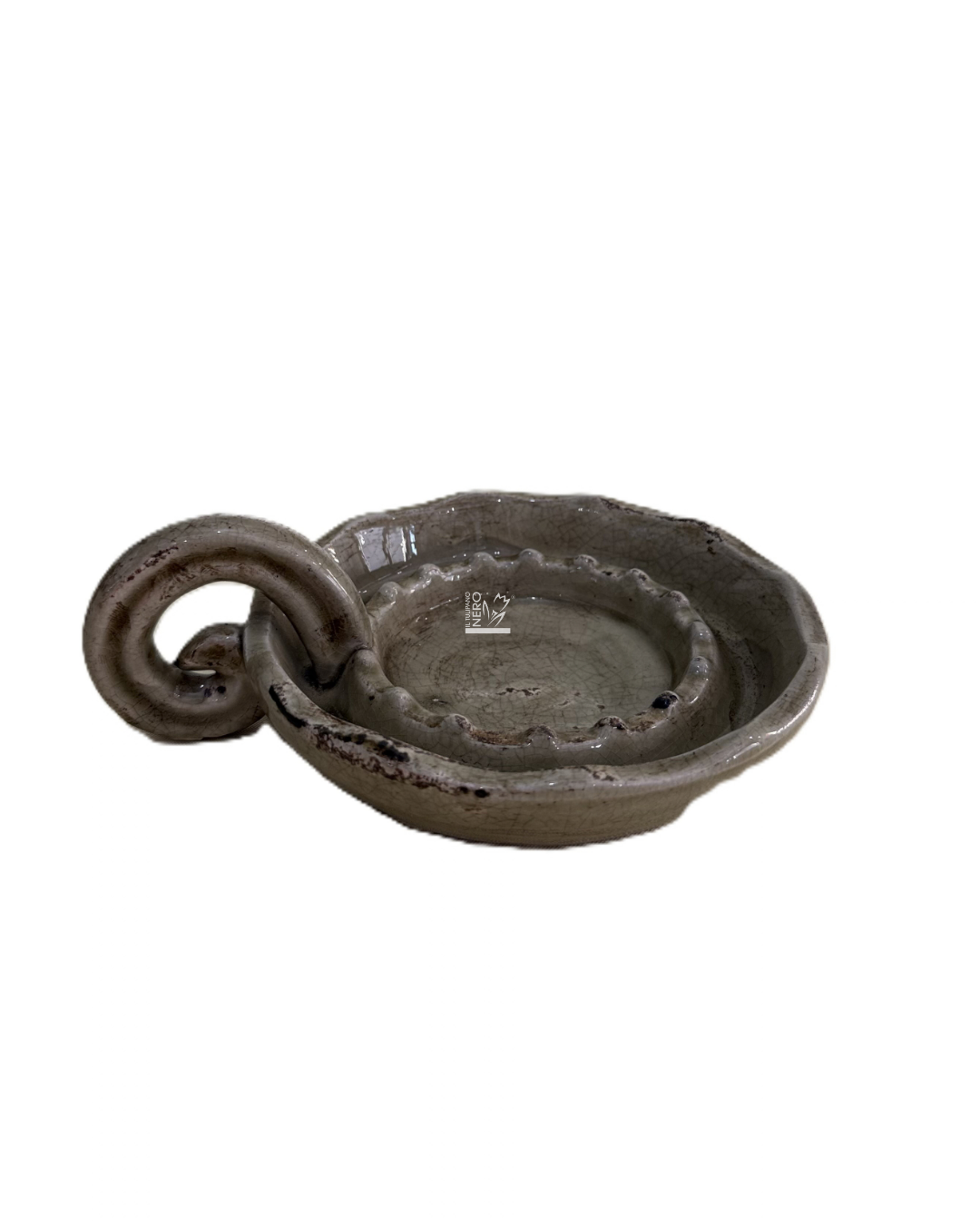 Portacandele in Ceramica Tortora | Villa Collection
