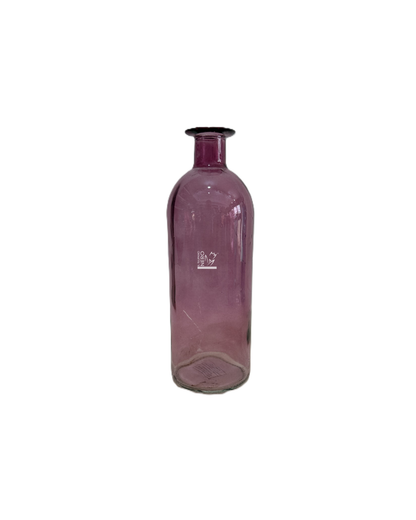 Vaso a Bottiglia in Vetro Viola Medio | EDG - Noleggio