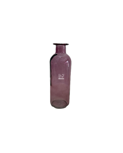 Vaso a Bottiglia in Vetro Viola Piccolo | EDG - Noleggio