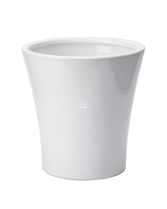 Vaso Rotondo Svasato Bianco Grande | EDG
