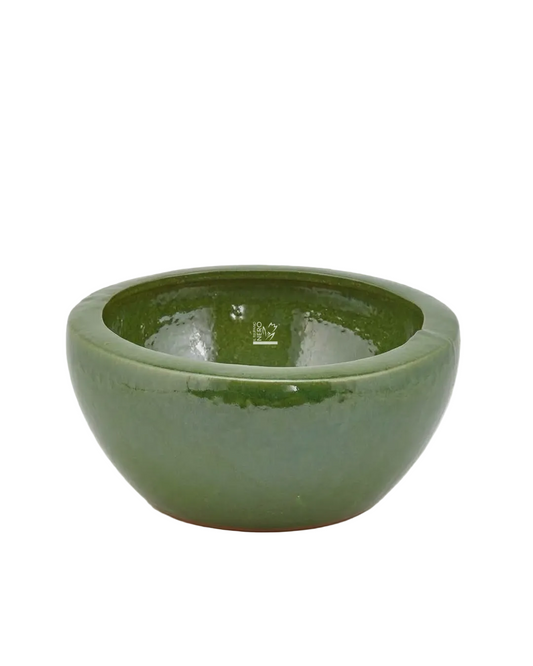 Vaso Glaze Ciotola Verde Medio | EDG