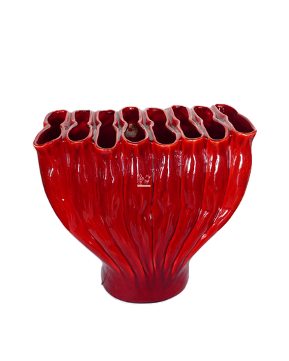 Vaso Rosso Corallo