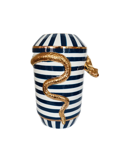 Vaso Egypt Snake Righe | EDG