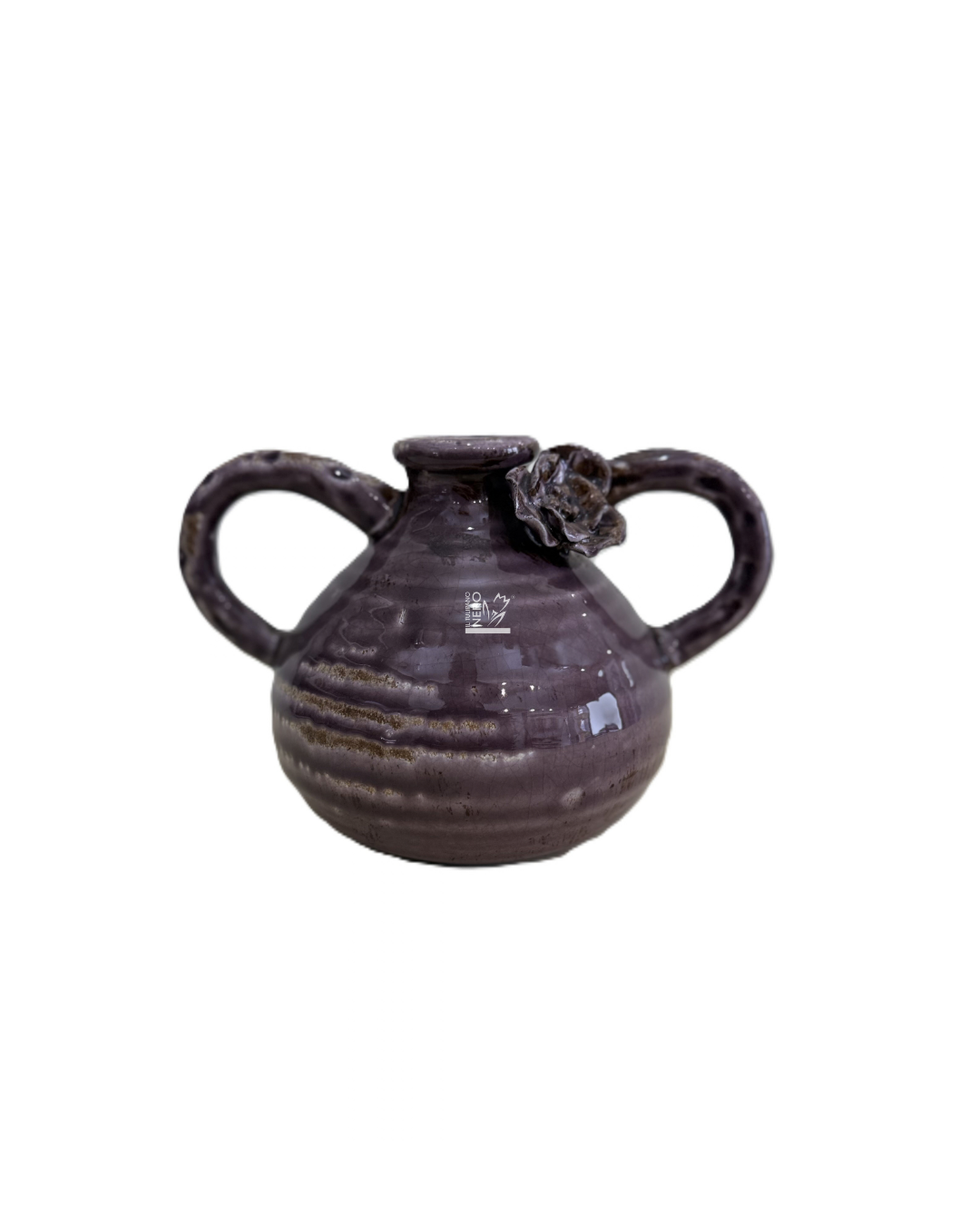 Anfora Viola in Ceramica | Villa Collection